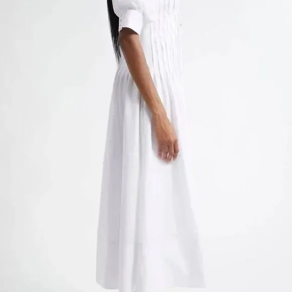 NEW RELEASE-Cinq A Sept - Women’s Monty Dress in White Size 2